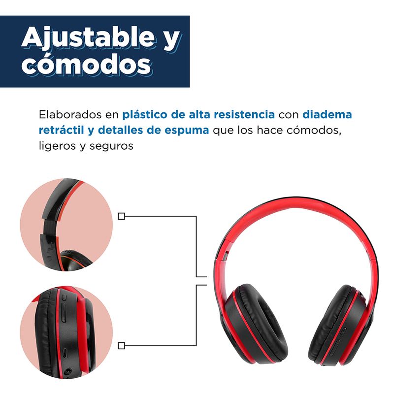 Aud-fonos-de-diadema-inal-mbricos-de-bloqueo-de-color-ajustable-modelo-h08-negro-y-rojo-Miniso-4-9572