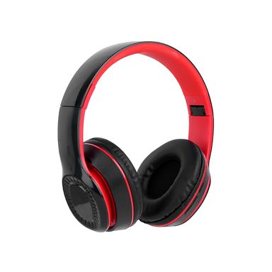 Audífonos de diadema inalámbricos de bloqueo de color ajustable modelo h08 negro y rojo -  Miniso