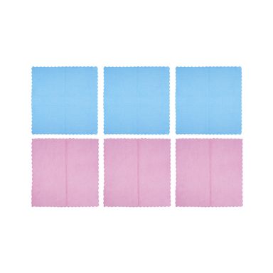Toallas de limpieza de algodón 6 pzas -  Miniso