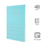 Cuaderno-planificador-de-semana-B5-verde-48-hojas-Miniso-3-9723