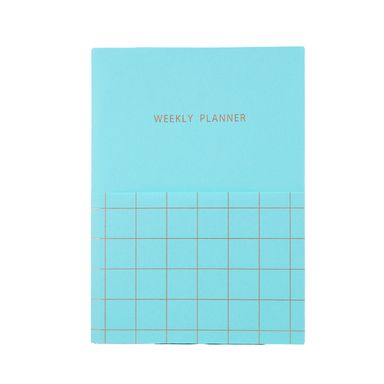 Cuaderno planificador de semana B5 verde 48 hojas -  Miniso