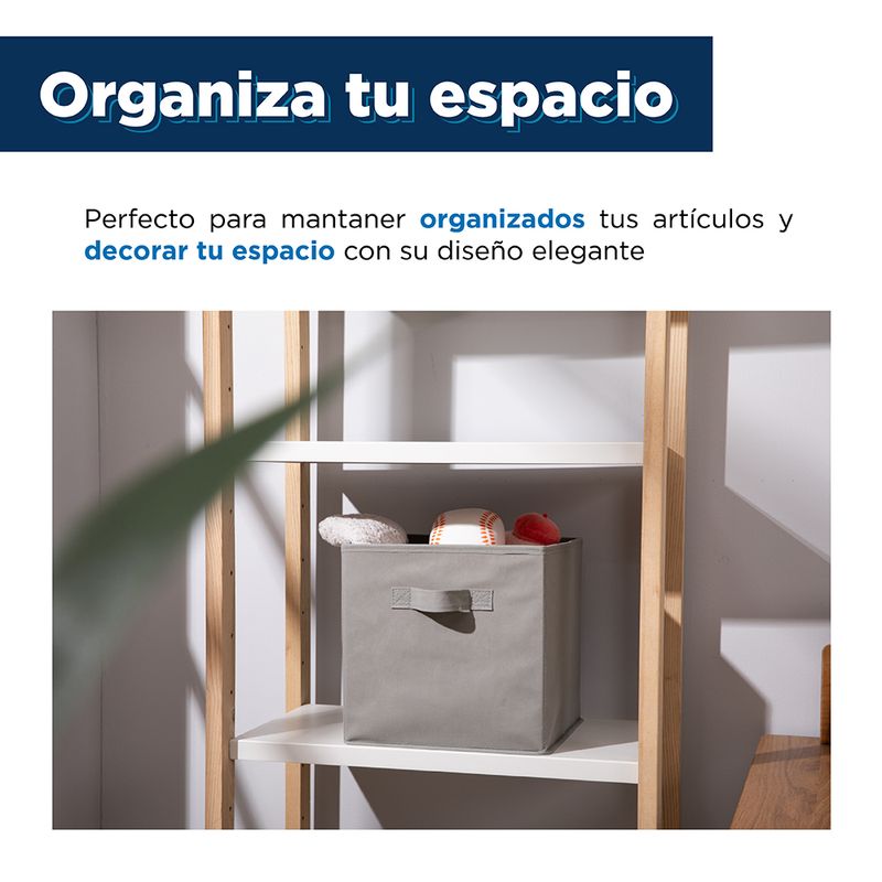 Cubo-de-almacenamiento-de-tela-no-tejida-gris-Miniso-4-9335