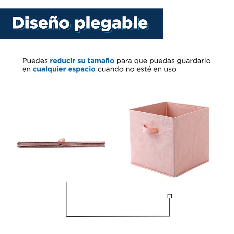 Cubo-de-almacenamiento-de-tela-no-tejida-rosa-Miniso-3-9336