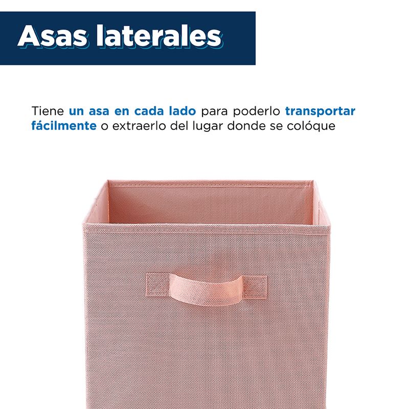 Cubo-de-almacenamiento-de-tela-no-tejida-rosa-Miniso-5-9336