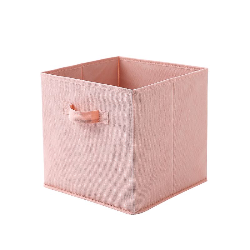 Cubo-de-almacenamiento-de-tela-no-tejida-rosa-Miniso-1-9336