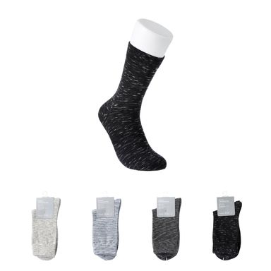 Medias para hombre con patron de nubes 18 cm 2 pzas -  Miniso