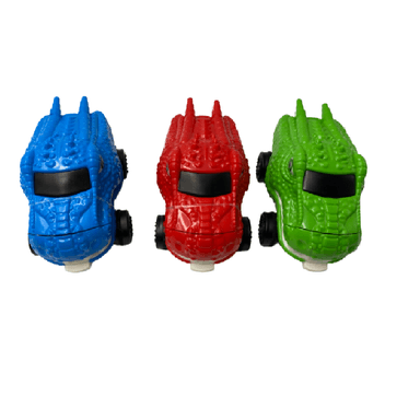 Set de dinosaurios con pistola y carro 10u pistola rojo y carro tiranosaurio -  Miniso