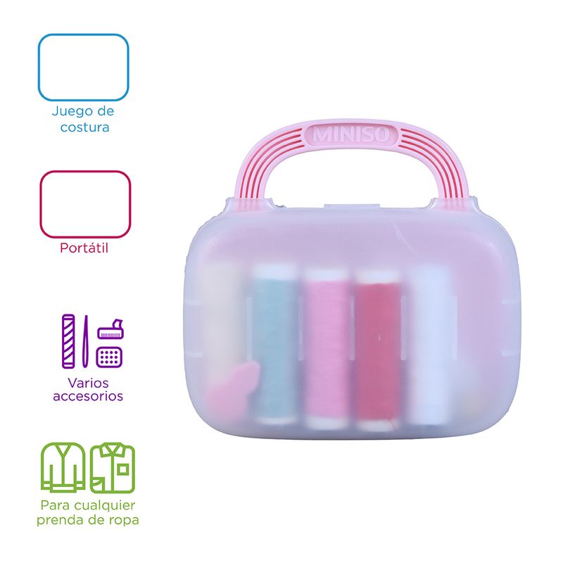 Organizador-de-pl-stico-de-costura-con-asa-rosa-Miniso-3-9124
