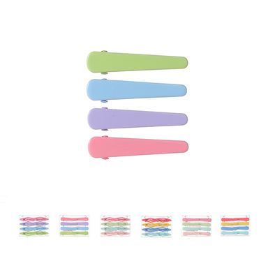Broche de color solido gota de agua y pico de de pato 8 pzas -  Miniso