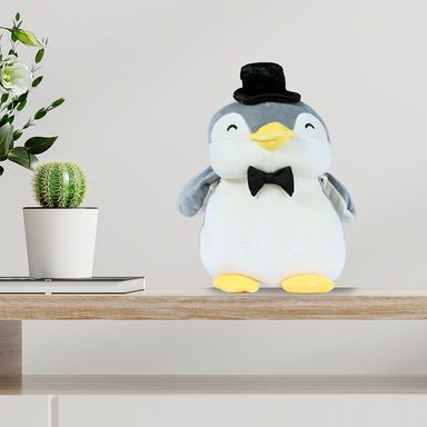 Peluche de pingüino gris - Miniso