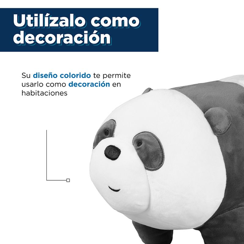 Peluche panda shop miniso