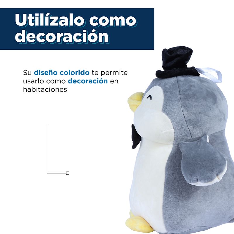Peluche-de-ping-ino-gris-Miniso-6-1233