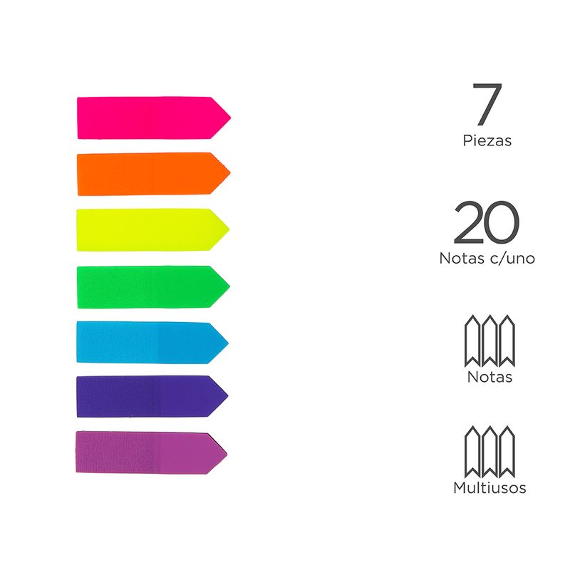 Notas-adhesivas-siete-colores-Miniso-3-3512