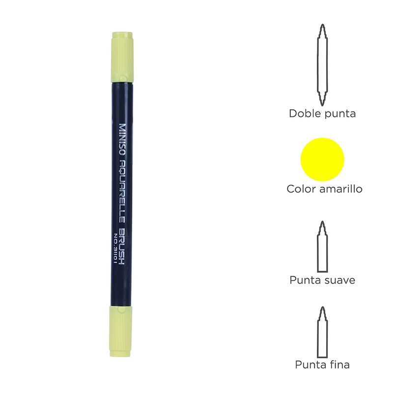 Plum-n-a-base-de-agua-doble-punta-amarillo-Miniso-3-326