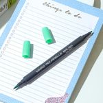 Plum-n-a-base-de-agua-doble-punta-verde-Miniso-2-344