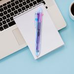 Lapicero-retr-ctil-transparente-de-8-colores-barra-delgada-Miniso-2-4209