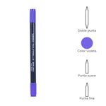 Plum-n-a-base-de-agua-doble-punta-morado-Miniso-3-333