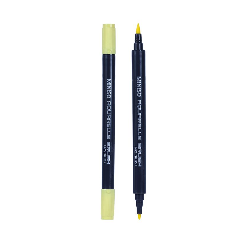 Plum-n-a-base-de-agua-doble-punta-amarillo-Miniso-1-326