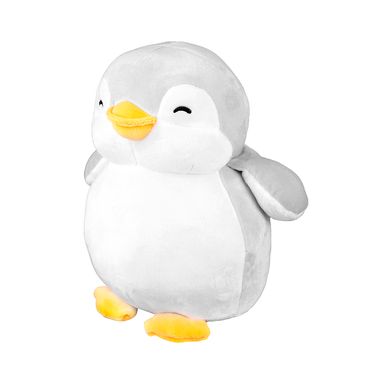 Peluche de pingüino gris 28cm - Miniso