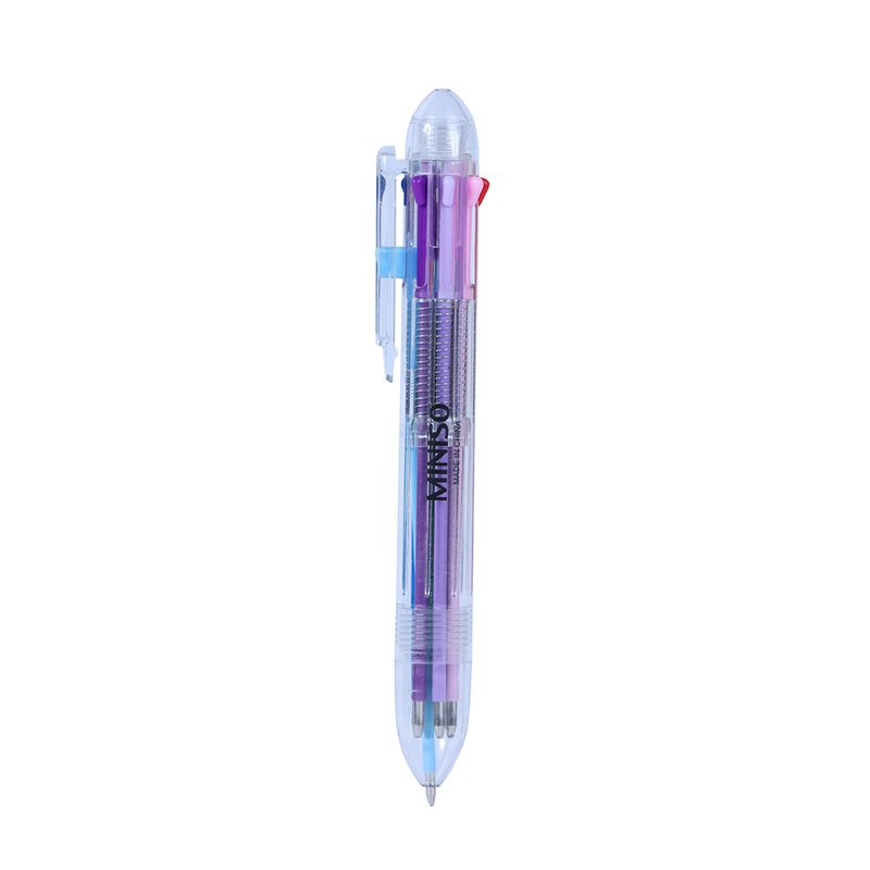 Lapicero-retr-ctil-transparente-de-8-colores-barra-delgada-Miniso-1-4209