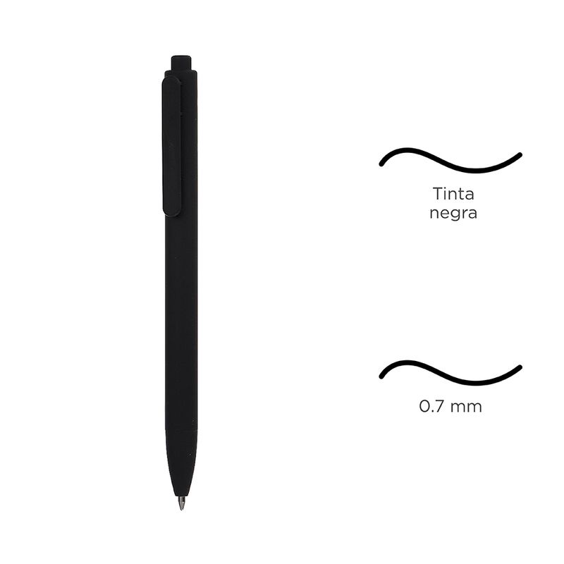 Lapicero-rectr-ctil-07-mm-barril-y-tinta-negro-Miniso-3-3351