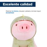 Peluche cerdo dinosaurio online miniso