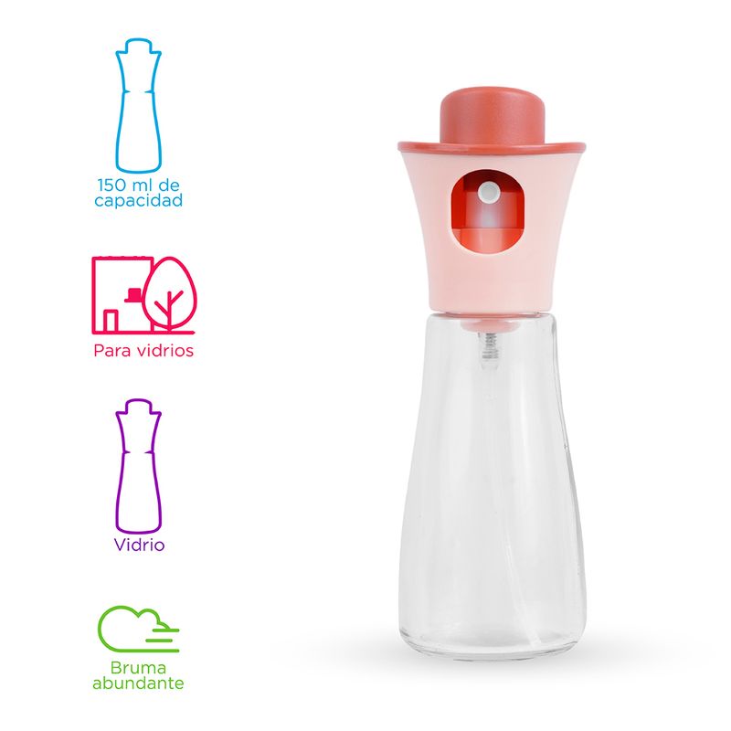 Spray-de-vidrio-para-aceite-rosa-150-ml-Miniso-3-9367