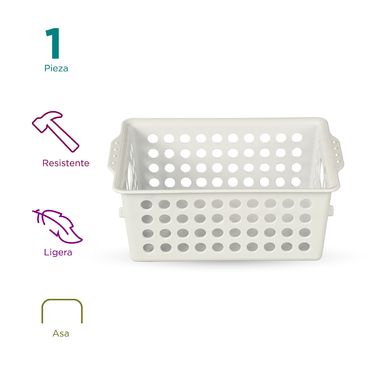 Cesto de almacenamiento mini 3 pzas -  Miniso