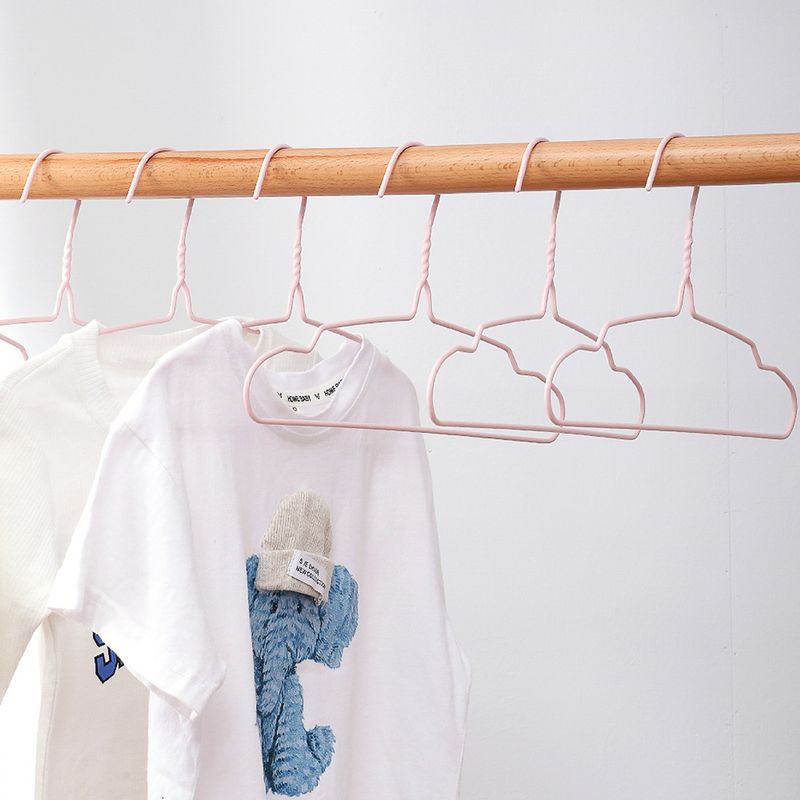 Paquete-de-gancho-para-ropa-de-ni-o-con-ganchos-rosa-10-pzs-Miniso-4-5723