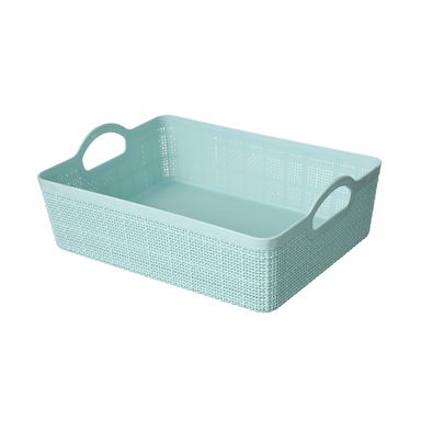 Cesto de almacenamiento con mango trenzado M -  Miniso