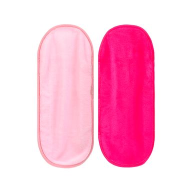 Toallas desmaquillantes rosa x 2 pzas -  Miniso