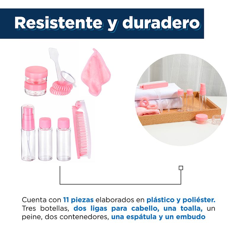 Set-de-botellas-viaje-x-11-pzs-rosa-Miniso-4-1054