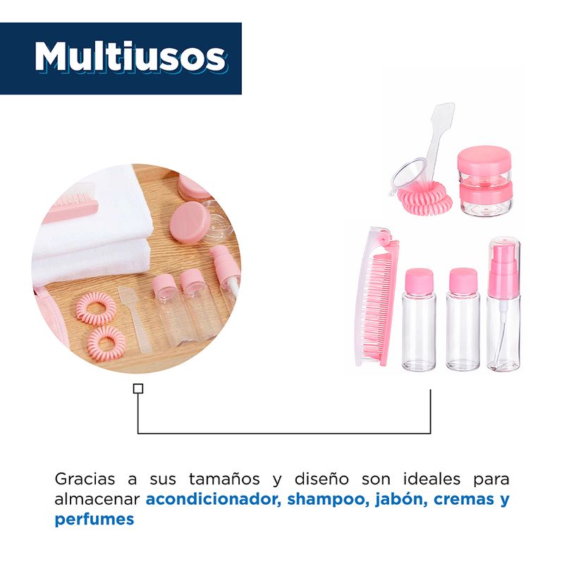 Set-de-botellas-viaje-x-11-pzs-rosa-Miniso-5-1054
