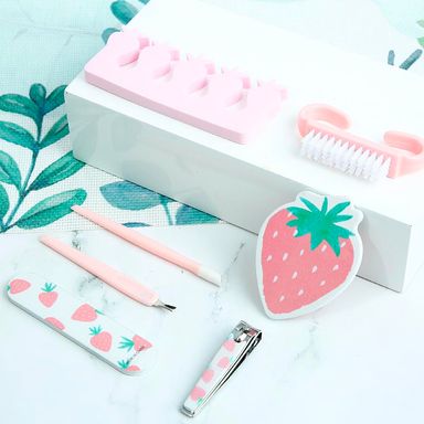 Kit para manicure en forma de fresa fruit series 2.0 -  Energy Of Fruits