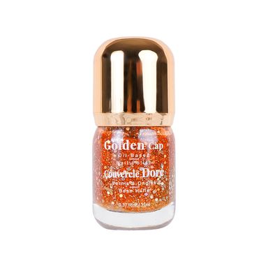 Esmalte para uñas a base de aceite con tapa dorada 20 naranja claro -  Miniso