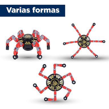 Transformable spinner rojo - Miniso