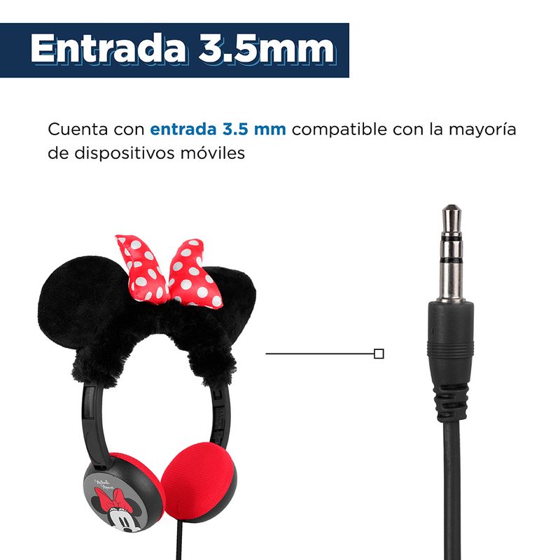 Aud-fonos-de-vincha-con-cable-cubierto-de-minnie-mickey-mouse-collection-modelo-yf-2032-Disney-6-10039