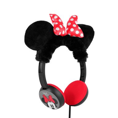 Audífonos de vincha con cable cubierto de minnie mickey mouse collection modelo yf-2032 - Disney