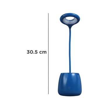 Lámpara multifuncional con parlante inalambrico 4 en 1 au003 azul -  Miniso