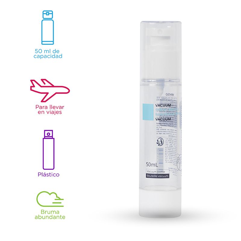 Botella-de-viaje-con-atomizador-transparente-50ml-Miniso-3-9780