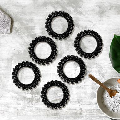 Liga para el cabello en forma de espiral 4.5 5 pzas -  Miniso