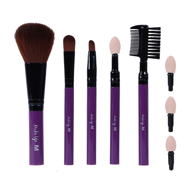 Set-de-brochas-de-maquillaje-con-puntas-aplicadoras-de-sombras-de-ojo-morado-5-pzas-Miniso-1-9908