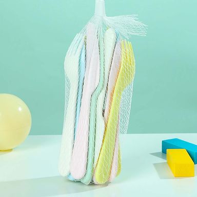 Juego de cubiertos ecológicos cuchara + tenedor + cuchillo mixto 18 pzs -  Miniso