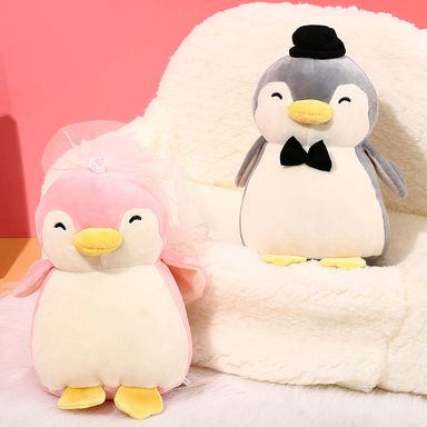 Peluche de pingüino rosa - Miniso