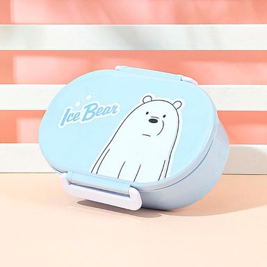 Taper para comida oso polar con division 650 ml -  We Bare Bears