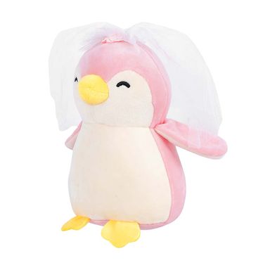 Peluche de pingüino rosa pequeño - Miniso