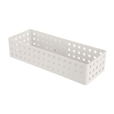 Caja de almacenamiento apilable larga mediana - Miniso