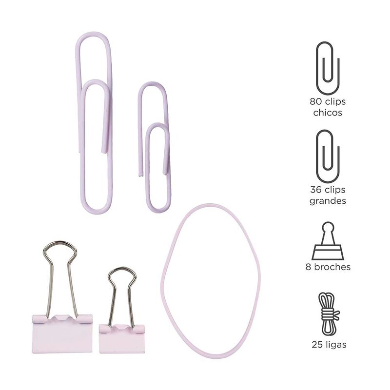 Set-de-suministros-de-oficina-rosa-Miniso-3-4766