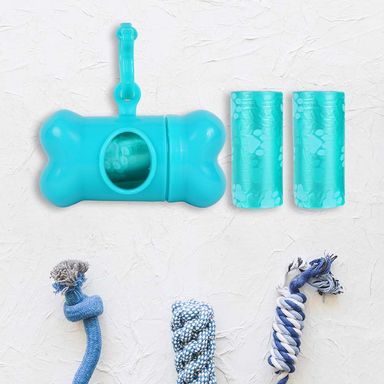 Dispensador de bolsas pet series verde 3*20 pzas - Miniso