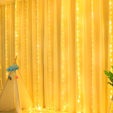 Luz led para cortina modelo ledcl-05 1.5m/5ft 80 blanco cálido -  Miniso